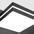 Bathroom Vanity Lighting Fixtures Over Mirror (4-Light, 30-Inch) Modern LED Bathroom Wall Lighting Fixtures, Matte Black (Cool White 6000K)