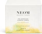 NEOM- Feel Refreshed Scented Candle, 3 Wick | Lemon & Basil | Essential Oil Aromatherapy Candle | Scent to Boost Your Energy