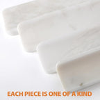 Koville Luxury African Marble Incense Holder, Incense Holders for Sticks, Incense Burner Holder, Ideal for Meditation and Relaxing, Easy to Clean(Namib Bianco)