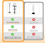 Wet Umbrella Bags Stand with Free 400 Umbrella Bags Disposable,Umbrella Holder for Entryway,Dual Size Umbrella Bags Disposable with Stand,Commercial Wet Umbrella Bag Wrapper Stand Indoor Entryway