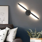 Aipsun Black Wall Sconce Rotatable 360° LED Black Wall Light Fixture for Bedroom Living Room Hotel Hallway Corridor Warm White 3000K