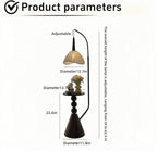 Kavie Modern Arc Floor Lamp, Dimmable & Height Adjustable, Perfect for Living Room (Stepless Dimming+Power(telecontrol))