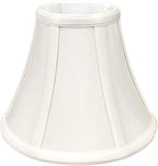 Royal Designs, Inc. BSO-704UT-8WH True Bell Basic Lamp Shade with UNO Fitter, 4 x 8 x 6.5, White