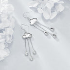 URONE 925 Sterling Silver Earrings Hook Dangle Earrings Jewelry Gifts for Women