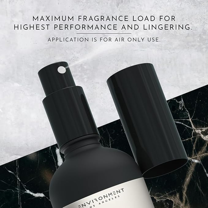 ENVIRONMENT Inspired by Designer Perfume BR540 Room Spray, 100ml Air Freshener (Amber Crystal | Vetiver | Oud Musk) Home Fragrance Accessories, Room Perfume, Room Deodorizer, Vegan & Cruelty-Free