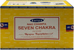 Seven Chakra Incense Sticks and Incense Stick Holder Bundle Insence