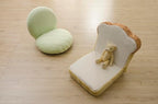 PaletteLife Melon Pan Shape Floorchair, Cookie Crust Bun, Comfy Lazy Sofa Cushion, Floor Pillow Floor Cushion, for Office Dorm Bedroom Décor