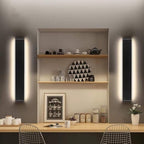 Ralbay 24 inch LED Wall Sconce Lighting, 20W Black Vanity Lights for Bathroom Vanity, Matte Black Modern Warm White 2700-3200K