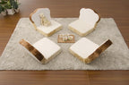 PaletteLife Petite Fresh Bread Shape Floorchair, Comfy Lazy Sofa Cushion, Floor Pillow Floor Cushion, for Office Dorm Bedroom Décor