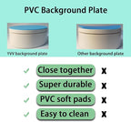 YVV Turner Cup Rotating Display Stand for Epoxy Glitter Tumbler, 360 Degree Automatic Mute Rotating Turntable for Photography Products Tumbler Making Supplies Spinner 4.72*1.77in Motorized Rotation