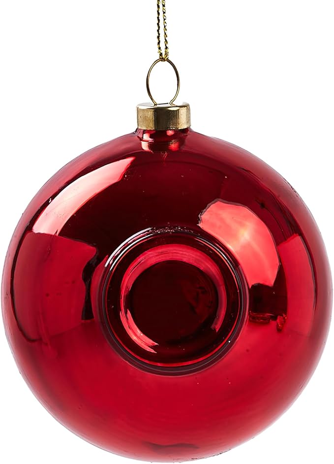 Funny Hanging Christmas Ornaments 2025 - Fruit Basket Glass Blown Tree Decorations, 3D Premium Decorative Waterproof Holiday Decor for Cute Xmas Home Outdoor Window Centerpiece ﻿