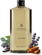 AromaPlan Hotel Scents Lavender 16 Fl Oz (473ml), Home Luxury Aroma & Diffuser Oil for Aromatherapy - USA Made, Bigger Bottle, Bolder Aroma & Longer Lasting