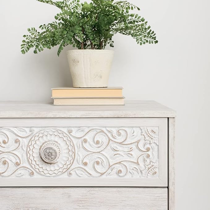 Signature Design by Ashley Paxberry Boho Dresser, Whitewash