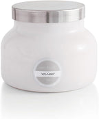 Capri Blue Volcano Scented Candles - Luxury Glass Jar Candles for Home Scented with Tropical Fruit & Sugared Citrus - Soy Wax Blend - Capri Blue Volcano - White Color (19 oz)
