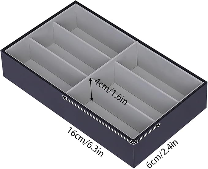 4 Layer Sunglass Organize Box 24 Slots Multiple Glasses Organizer Eyeglass Sunglass Storage Box Display,Black