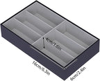 4 Layer Sunglass Organize Box 24 Slots Multiple Glasses Organizer Eyeglass Sunglass Storage Box Display,Black