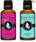 Eternal Essence Oils 2 Pack 30ml Premium Fragrance Oil - Mermaid & Barrier Reef - for Candle, Soap Making, Aromatherapy, Diffusers, Home Care, & Humidifiers