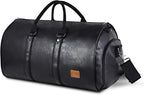 seyfocnia Convertible Travel Garment Bag,Carry on Garment Duffel Bag for Men Women - 2 in 1 Hanging Suitcase Suit Business Travel Bag