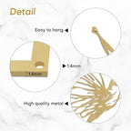 SIGNLEADER Metal Wall Art Decor Flying Bird Minimalist Modern Abstract Wall Sculpture Hangings Home Decoration for Living Room, Bedroom, Bathroom, Kitchen, Outdoor - 36" Gold