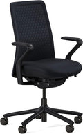 Branch Verve Chair - High Performance Executive Office Chair with Contoured Back and Adjustable Lumbar Support - High Density Foam Cushion and 3D Knit Back - Fits 5' to 6', Up to 275 lbs, Galaxy