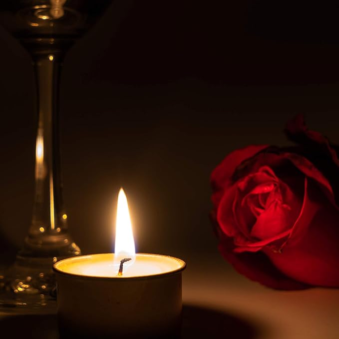 Tealight Candles - 4 Hours - Giant 100,200,300 Bulk Packs - HomeLights White Unscented European Smokeless Tea Lights for Shabbat, Weddings, Christmas, Home Decorative - 200 Pack