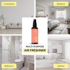 Rose Room, Linen & Pillow Spray by Aromafume | 100ml/3.38 fl oz | with Pure Rose Essential Oil | Aromatherapy Spray | Mist for Bedding, Fabrics