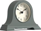 JONES CLOCKS® Speakeasy Mantel Clock | Classic Napoleon’s hat Design | Green | Contemporary Classic Style for Desk, Table, Shelf or Bedside