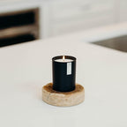 Calyan Wax Co. Aspen & Fog Scented Candle - 75 Hour Burn - Luxury Non Toxic Soy Wax Candles - Long Lasting Black Tumbler Jar Candle for Home - 10.2oz