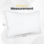 Utopia Bedding Bed Pillows for Sleeping King Size (White), Set of 2, Soft & Fluffy Pillow with Down Alternative Filling, Cooling, Hotel Quality, Gusseted Pillow for Back, Stomach or Side Sleepers