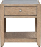 Liberty Furniture Millstone 3 Piece Living Room Set with Tile Top Cocktail Table, 2 End Tables - Nutmeg Oak Wood