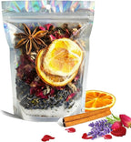 Intention Simmer Pot Blends, Simmer Pot for Stove Potpourri, Botanical Air Freshener Sachets for Holiday, Meditation & Ritual Spaces (Blessing)