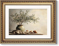ARPEOTCY Vintage Gold Framed Wall Art Decor, 11x14 Inch Farmhouse Olive Tree & Apple Print Artwork, Still Life Wall Art Home Decor, BotanicalPainting for Kitchen Living Room Office