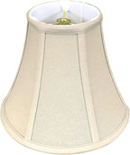 Royal Designs, Inc. BSO-704-16LNBG True Bell Basic Lamp Shade, 8 x 16 x 12.6, Linen Beige