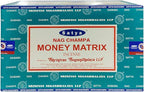 Money Matrix Incense Sticks and Incense Stick Holder Bundle Insence Insense Satya Incense