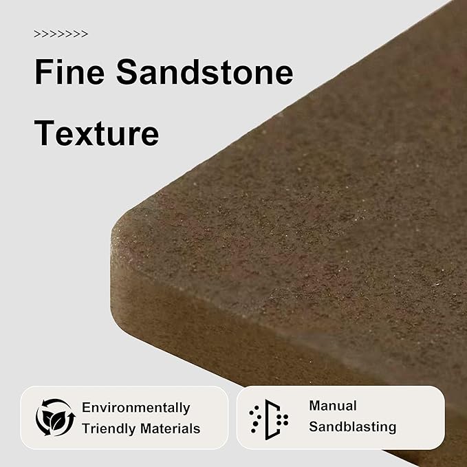 LED Sandstone Wall Decor, 3D Wall Art Sculpture, Simulated Green Plants, Glass Vase & Rabbit Statue, 3 Color Remote Control Light, for Living Room, Bedroom, Hallway(Light Coffee,47.2 * 23.6in)