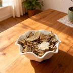 Spring Potpourri,Jasmine Scented Potpourri Bowl Filler, White Decorative Dried Flower, Bathroom Vase Decor(10.5 oz/2 Packs)