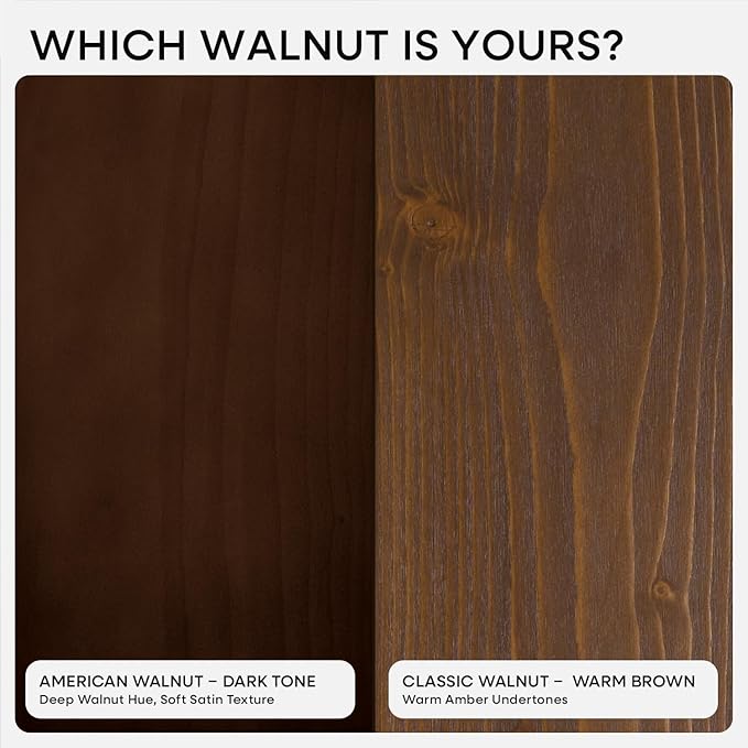 Homeforia 24inch Walnut Floating Shelves for Wall, High End Solid Real Wood 24in Floating Shelf for Bathroom, Dark Brown 24 inch Long Floating Shelves, Heavy Duty Bracket, 24 X 6.5 X 1.75 in, Set of 2