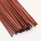 VFULIE 100PCS Reed Diffuser Sticks, 10 Inch Natural Rattan Wood Sticks Essential Oil Aroma Diffuser Sticks Refill Replacement for Aroma Fragrance (Brown and White)