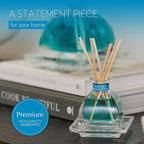 AGRARIA PetiteEssence Flower and Reed Diffuser Set, Hand Crafted Sola Flower Botanical Home Fragrance Set, Scented Oil Gift for All Occasions