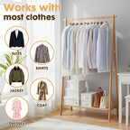 12 Pack Clear Garment Bags for Hanging Clothes, 40" Suit Bags for Closet Storage,Plastic Dustproof Suit Cover Bags,Plastic Suit Cover Bags with Zipper for Coats,Jackets,Shirts (24''X40")