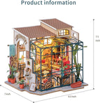 Rolife 1:20 Miniature House Kits-Tiny House Kit-DIY Miniature Dollhouse Kits for Adults-Model Building Craft Kits-Hobbies Gifts for Women and Men