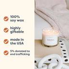 Calyan Wax Co. Home & Holiday 3 Wick Scented Candle - 43 Hour Burn - Luxury 3 Wick Soy Candles - Non Toxic Soy Wax Candles - Long Lasting Large Glass Jar Candle for Home - 14.9oz