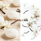 36 Packs 3 Inch Vanilla Scented Floating Candles, 8-10 Hours Burn Time Warm Vanilla Sugar Highly Scented Floating Candles for Home, Pool, Bathtub, Relaxation, Centerpiece, Party