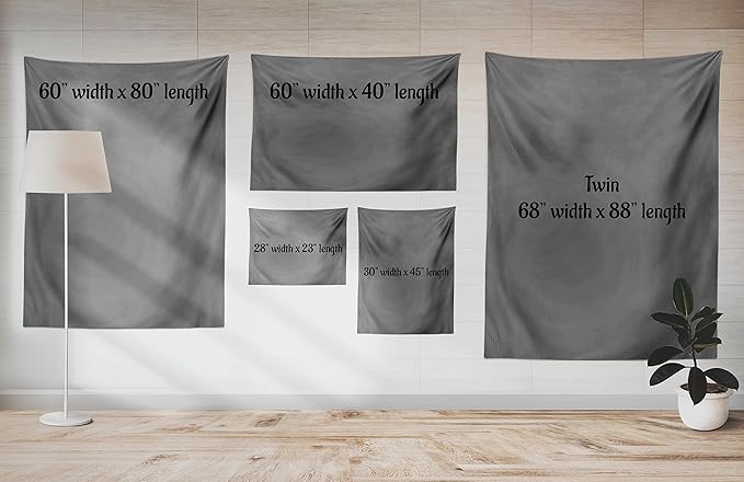 Ambesonne Country Tapestry, Clouds at Sunset Paint Scenery of Poppy Flower Garden on Valley with Horizon, Fabric Wall Hanging Decor for Bedroom Living Room Dorm, 30" X 45", Burgundy Deep Sky Blue