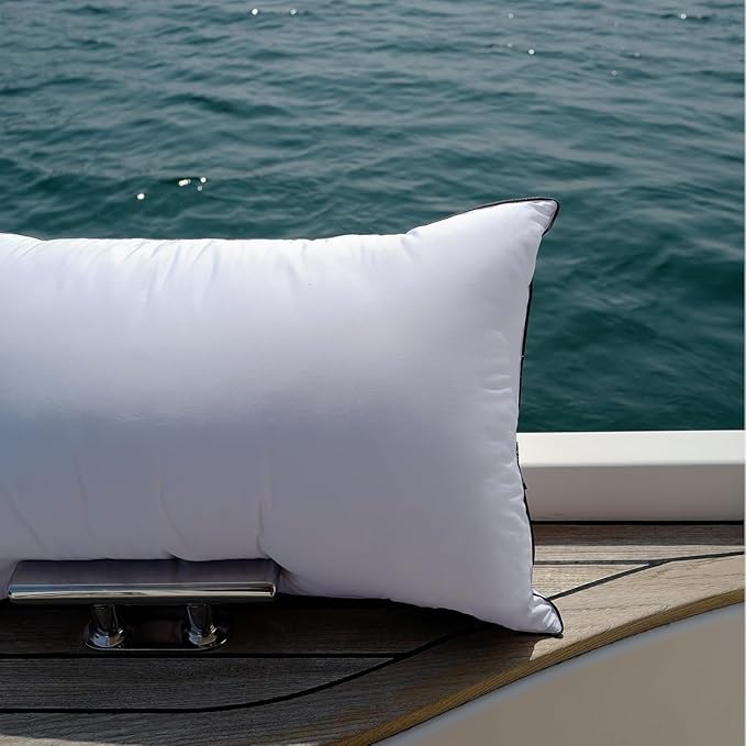 Luxurious Down Pillows - Standard Size, High Fill Power, Breathable Cotton Blend Shell,Down Pillow Ideal for Every Night (White, Queen (Pack of 1))