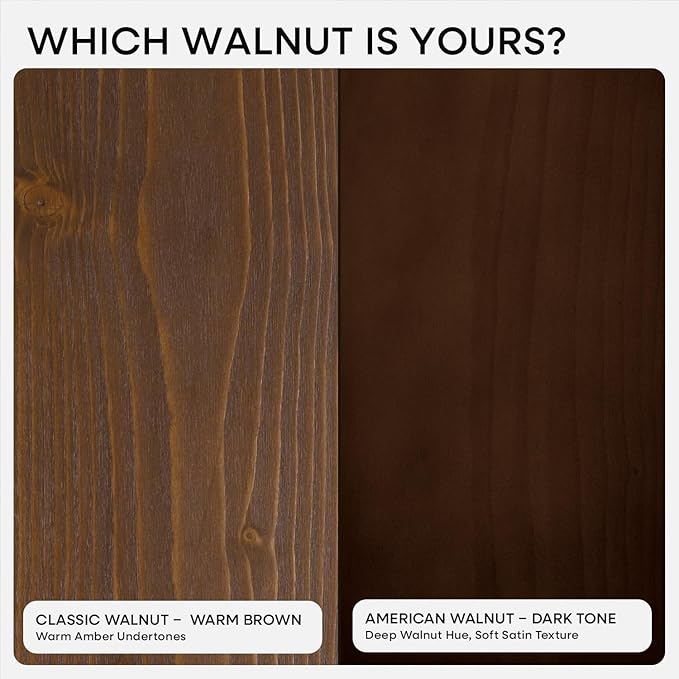 Homeforia Classic Walnut 12 inch Floating Shelf, High End Solid Real Wood Small 12inch Floating Shelves for Wall Mounted, 12in Floating Shelves, Heavy Duty Bracket, 12 X 6.5 X 1.75 inches, Set of 2
