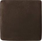 Homepop Home Decor Classic Square Storage Ottoman with Lift Off Lid | Ottoman with Storage for Living Room & Bedroom, Chocolate Brown Velvet