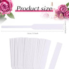 Tondiamo 600 Pieces Perfume Test Strips Fragrance Paper Sticks Cologne Scent Strips Disposable Perfume Blotter Sample Blender Essential Oils Test Cards White for Smell Diffuser Aromatherapy Spice