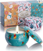 2 Pack Aromatherapy Candles, 2.5 Oz Scented Candles, Rose and Cherry Blossom, Soy Scented Candle with Floral Scents, Portable Small Jar Candle Set for Travel, Spa, Bath, Yoga, Home Decor Candle