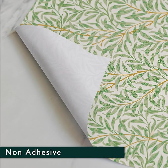 The Master Herbalist Fragrant Scented Drawer Liners in a William Morris Inspired Design | Pack of 5 Sheets | Contains Essential Oils | Made in The UK (Sandalwood)